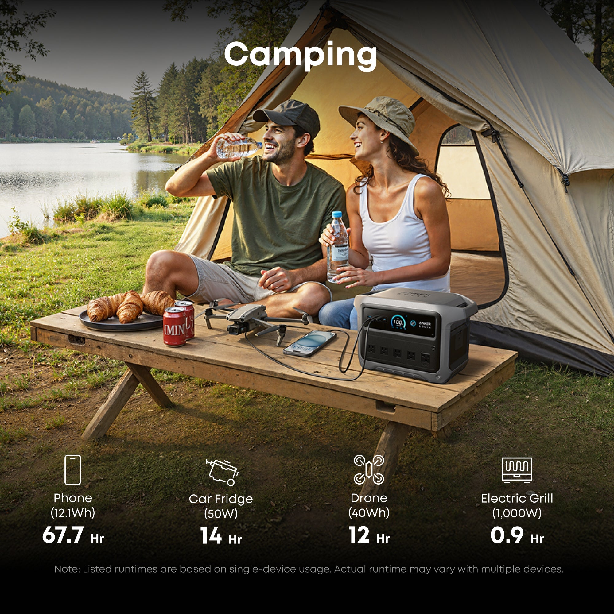 Anker SOLIX C1000 Gen2 2000W 1024Wh Power Station