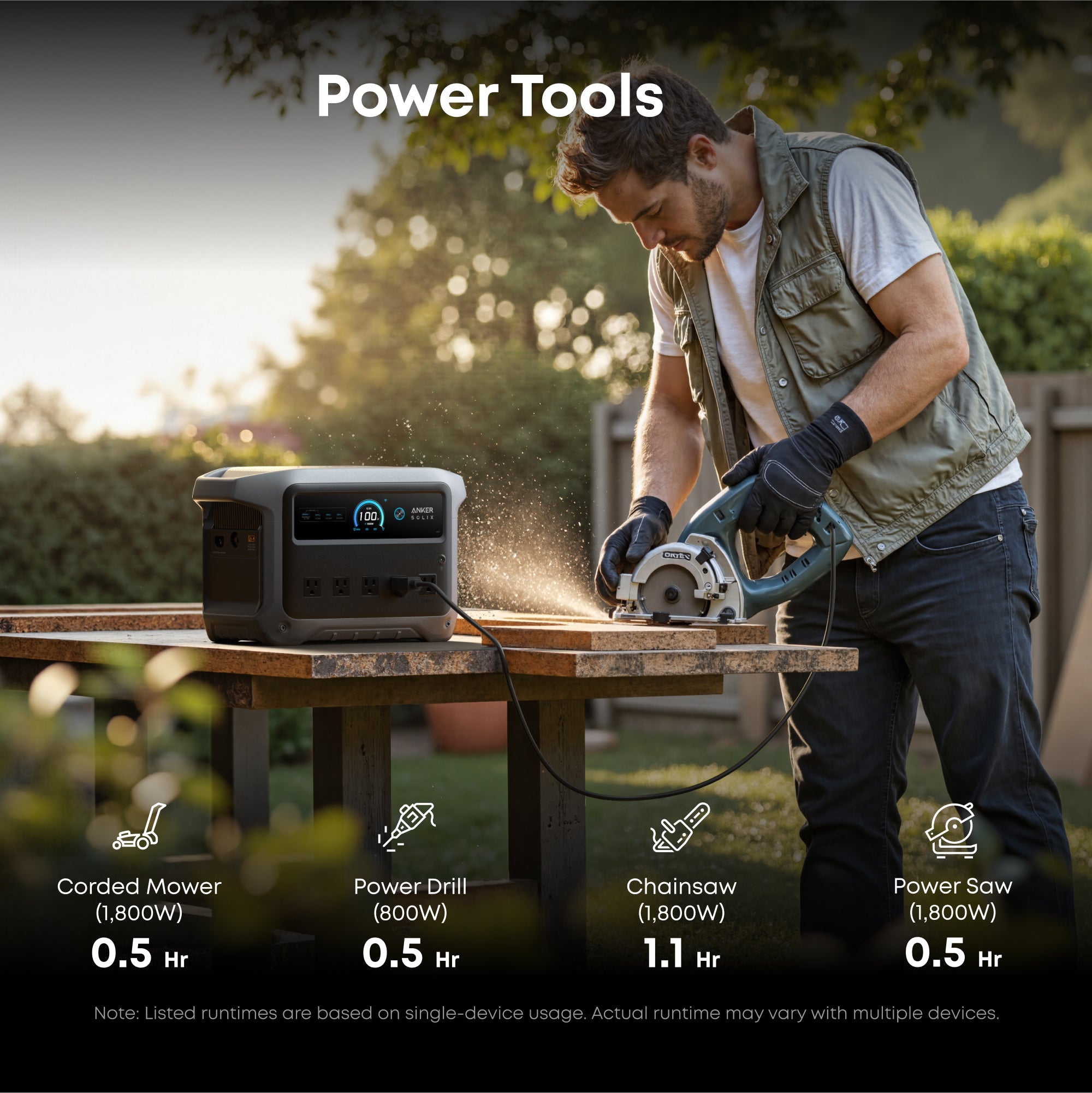 Anker SOLIX C1000 Gen2 2000W 1024Wh Power Station