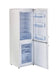 Unique 9 cu/ft Bottom Mount Retro Refrigerator open view by Cabin Depot, energy-efficient design for grid-tied applications.