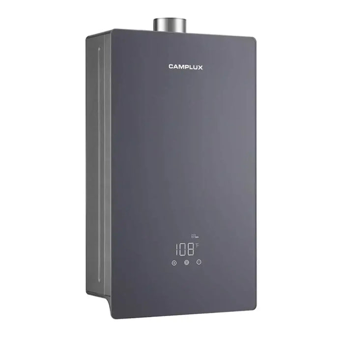 Camplux 16L 4.22 GPM (CSA) Indoor Tankless Water Heater With Thimble -Grey Water Heater