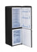 Unique 9 cu/ft Bottom Mount Retro Refrigerator from Cabin Depot, open to show interior, ideal for grid and off-grid use with inverter.