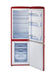 Alt Tag: Unique 9 Cu/Ft Bottom Mount Retro Refrigerator from Cabin Depot, open view showcasing spacious interior design.