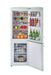 Unique 9 Cu/Ft Bottom Mount Retro Refrigerator open with contents visible, available at Cabin Depot.