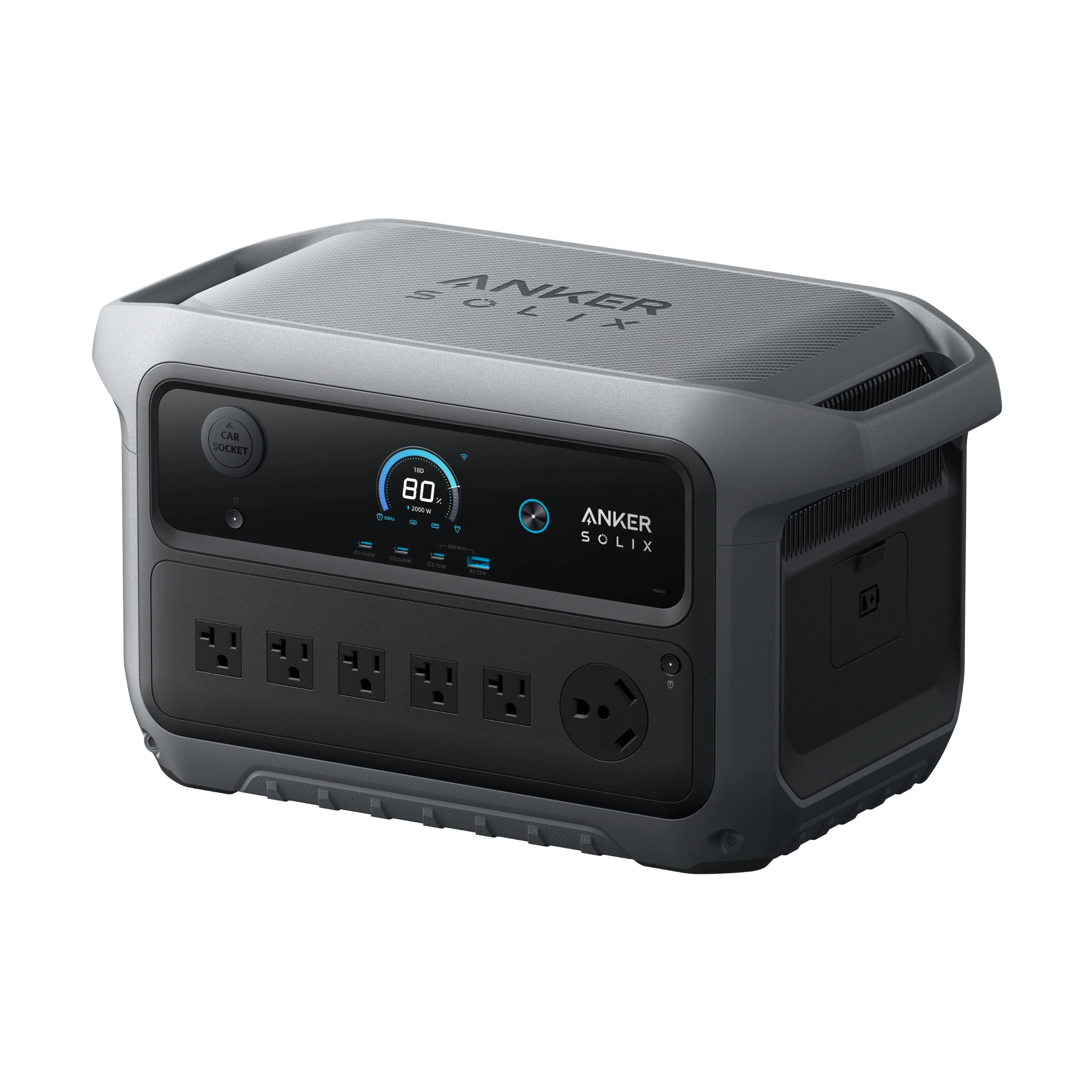 Anker SOLIX C2000 Gen2 2400W 2048Wh Power Station