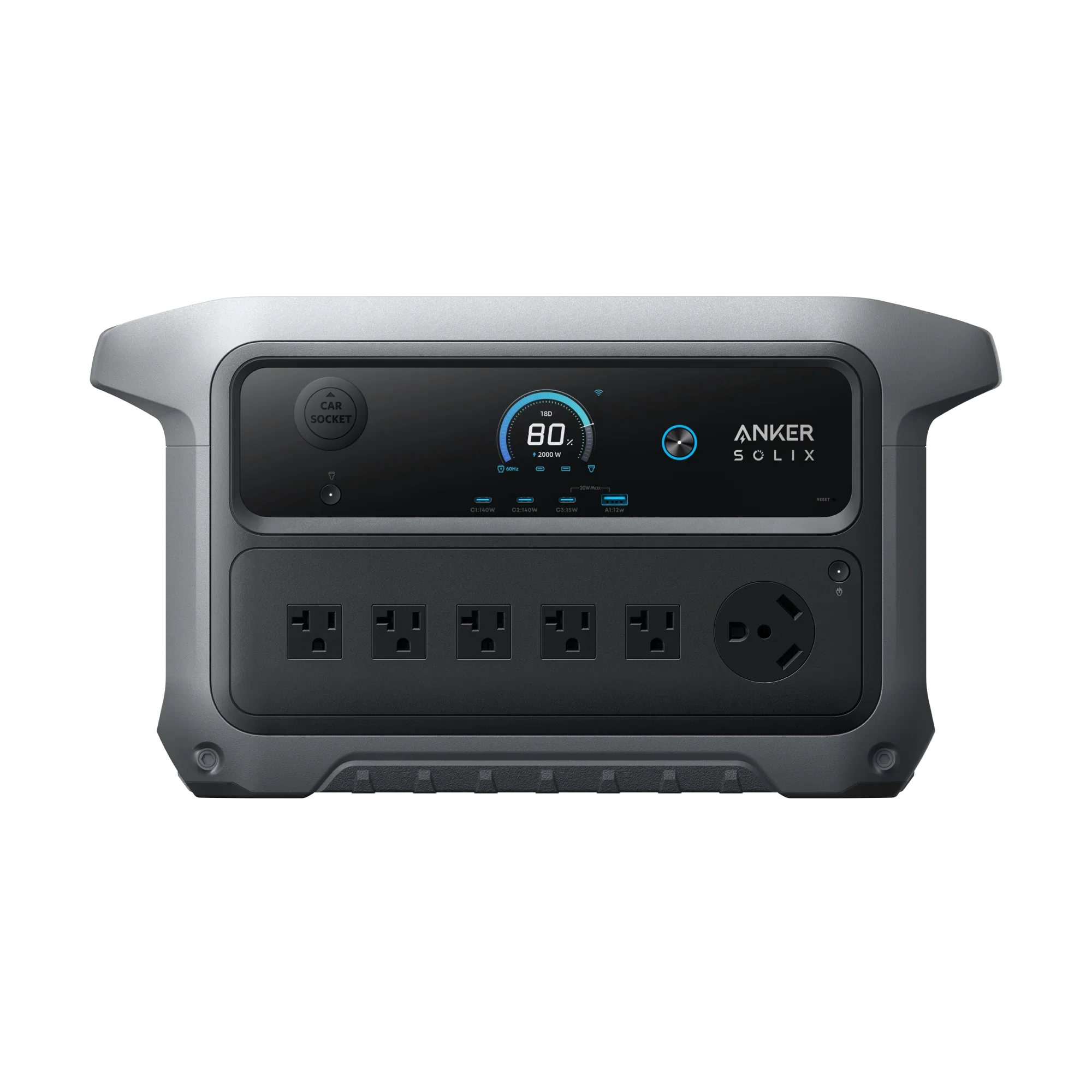 Anker SOLIX C2000 Gen2 2400W 2048Wh Power Station