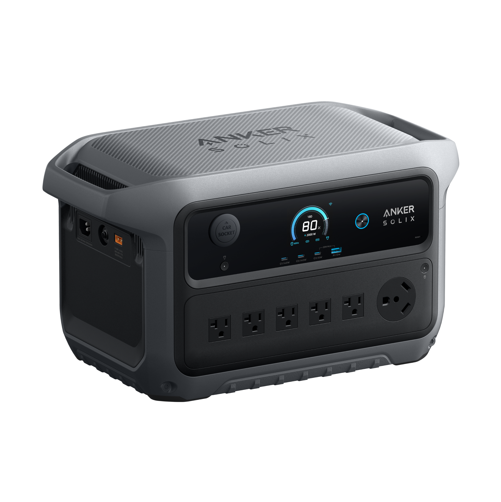 Anker SOLIX C2000 Gen2 2400W 2048Wh Power Station