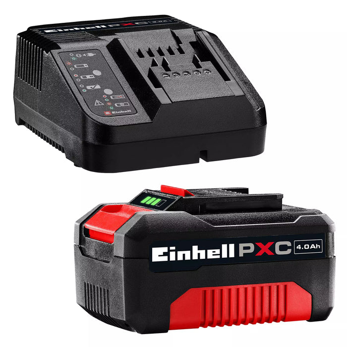 Einhell 18V 4.0Ah PXC Battery And Charger Starting Kit