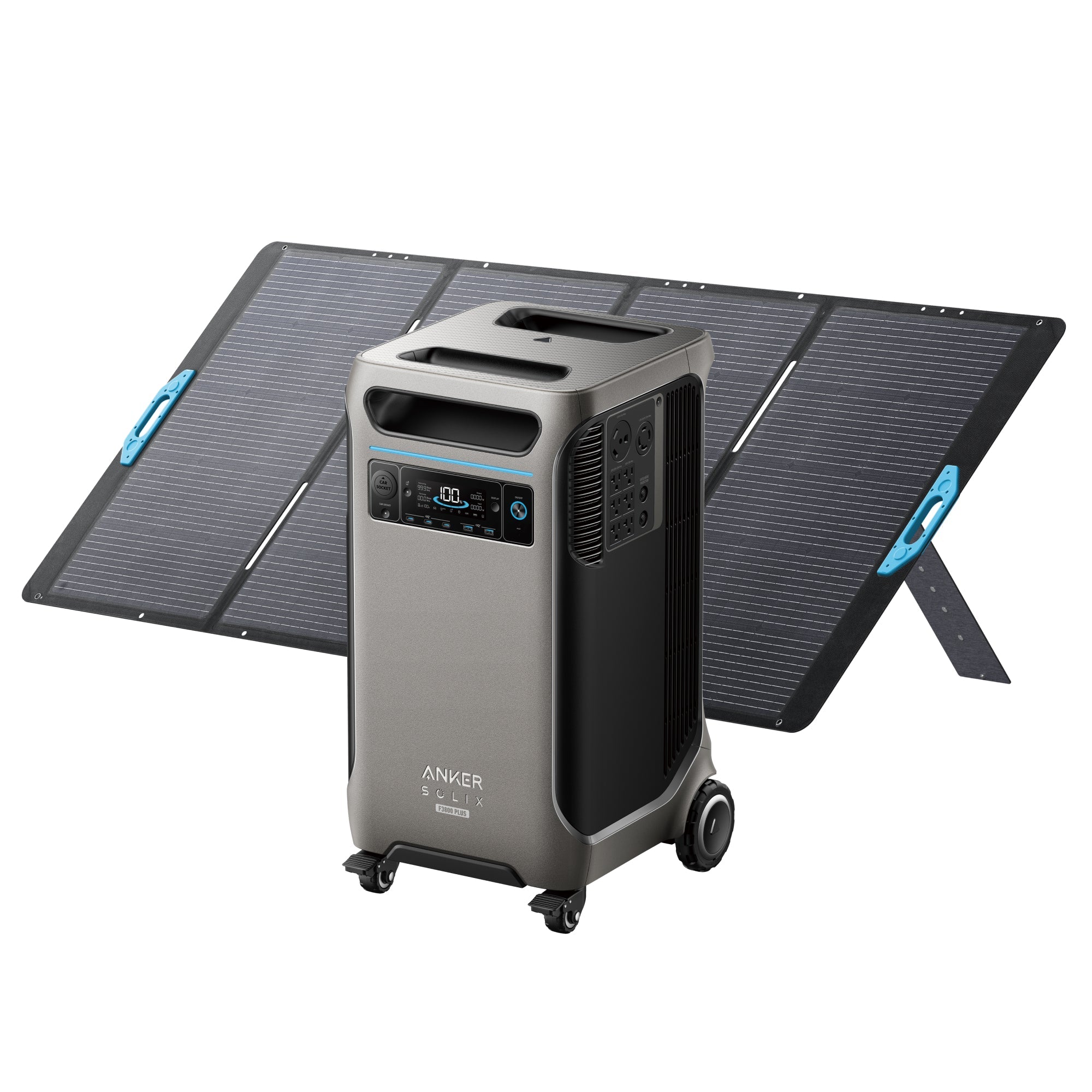 Anker SOLIX F3800 Plus Bundle With 400W Solar Panel — The Cabin Depot