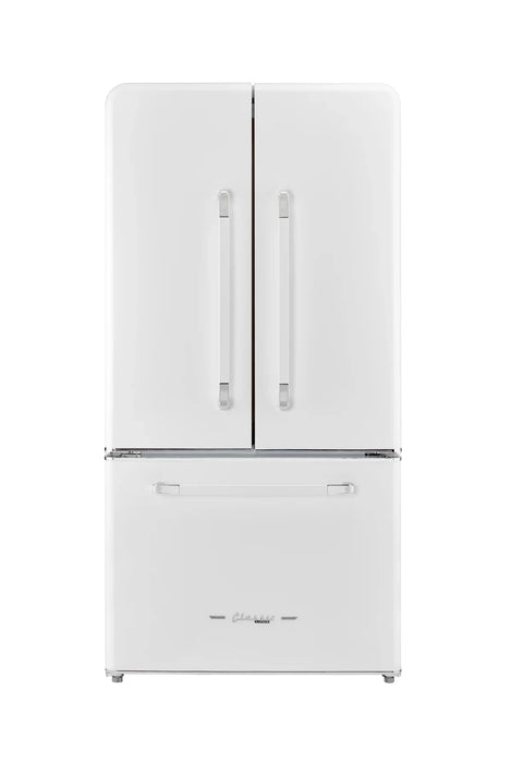 Unique 21.4 cu/ft 595L AC French Door Refrigerator in White