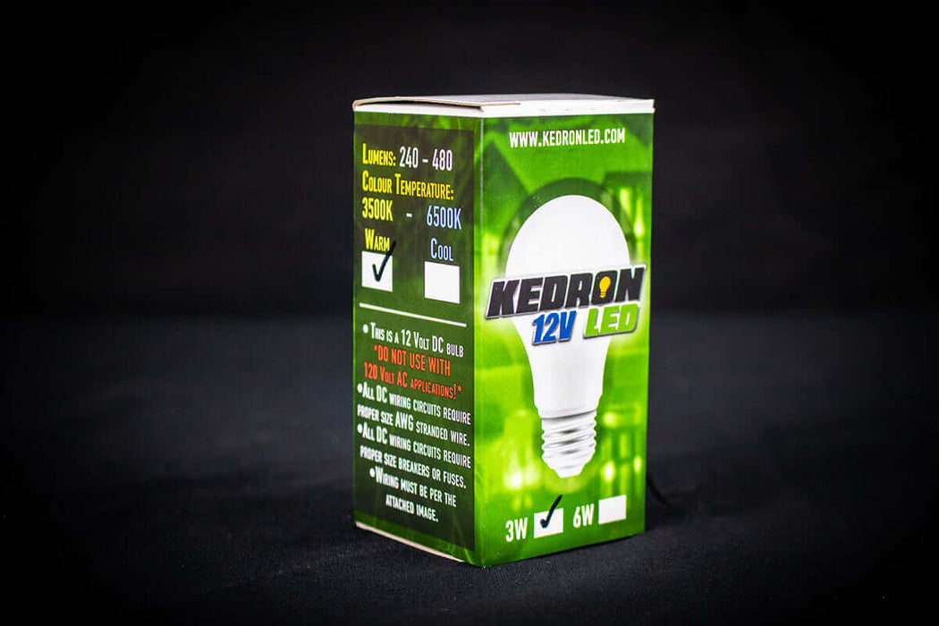 Kedron 3 Watt 12V DC LED Bulb – Uncategorized by Kedron LED | Available at Cabin Depot USA