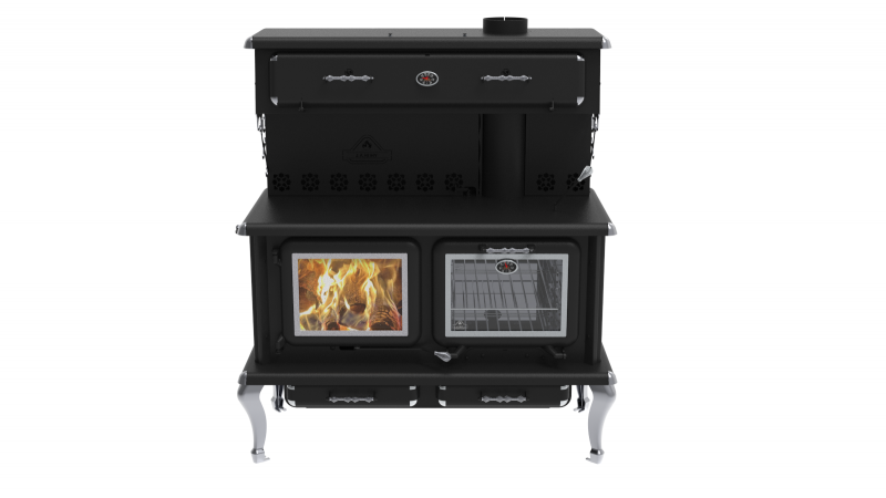 J.A. ROBY Cuisiniere LX 3.0 Wood Cookstove