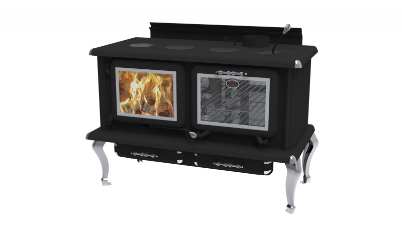J.A. ROBY Michigan LX Wood Cookstove