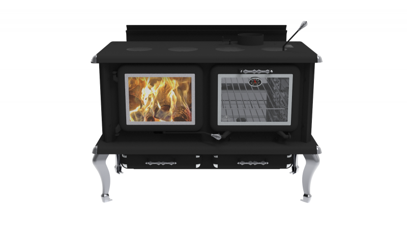 J.A. ROBY Michigan LX Wood Cookstove