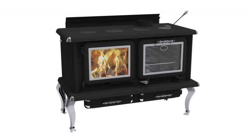 J.A. ROBY Michigan LX Wood Cookstove