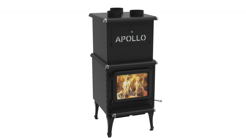 J.A. ROBY Apollo-R Wood Cookstove
