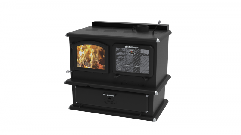 J.A. ROBY Fornello Wood Cookstove