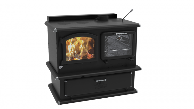 J.A. ROBY Fornello Wood Cookstove