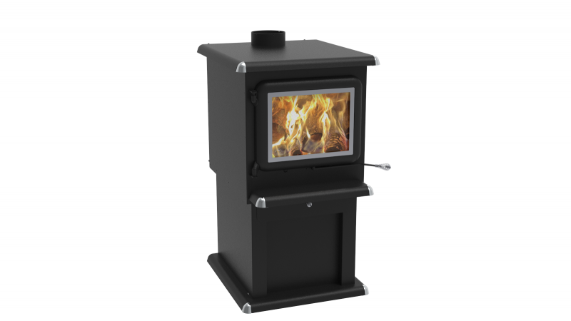 J.A. ROBY Hubble-R LX Wood Stove