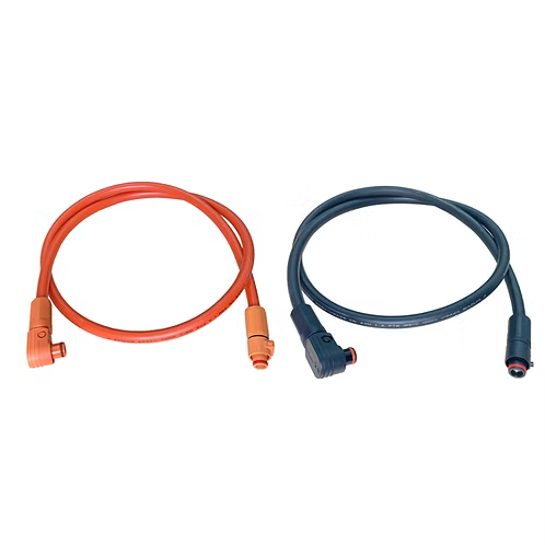 RUiXU PP140 1/0 AWG Cables 140cm Straight + 90