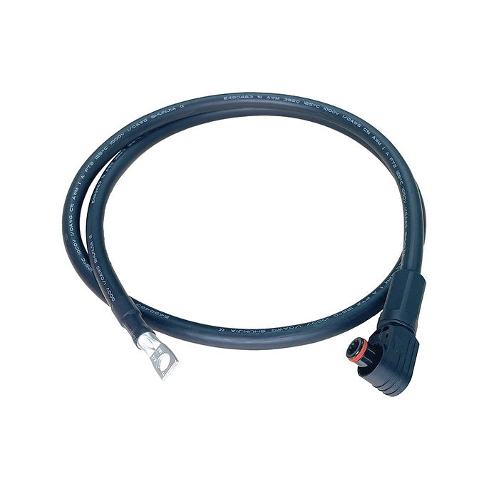 RUiXU OP140 1/0 AWG Cables - 3/8" Lug With 90 Deg