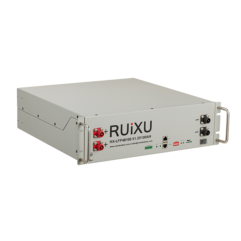 RUiXU RX-LFP48100-H 48V 100Ah Server Rack Battery UL9540A