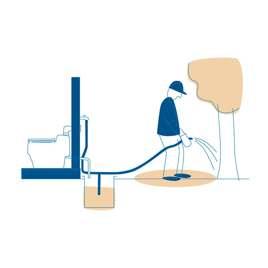 Separett 50L Ejektortank Urine Tank