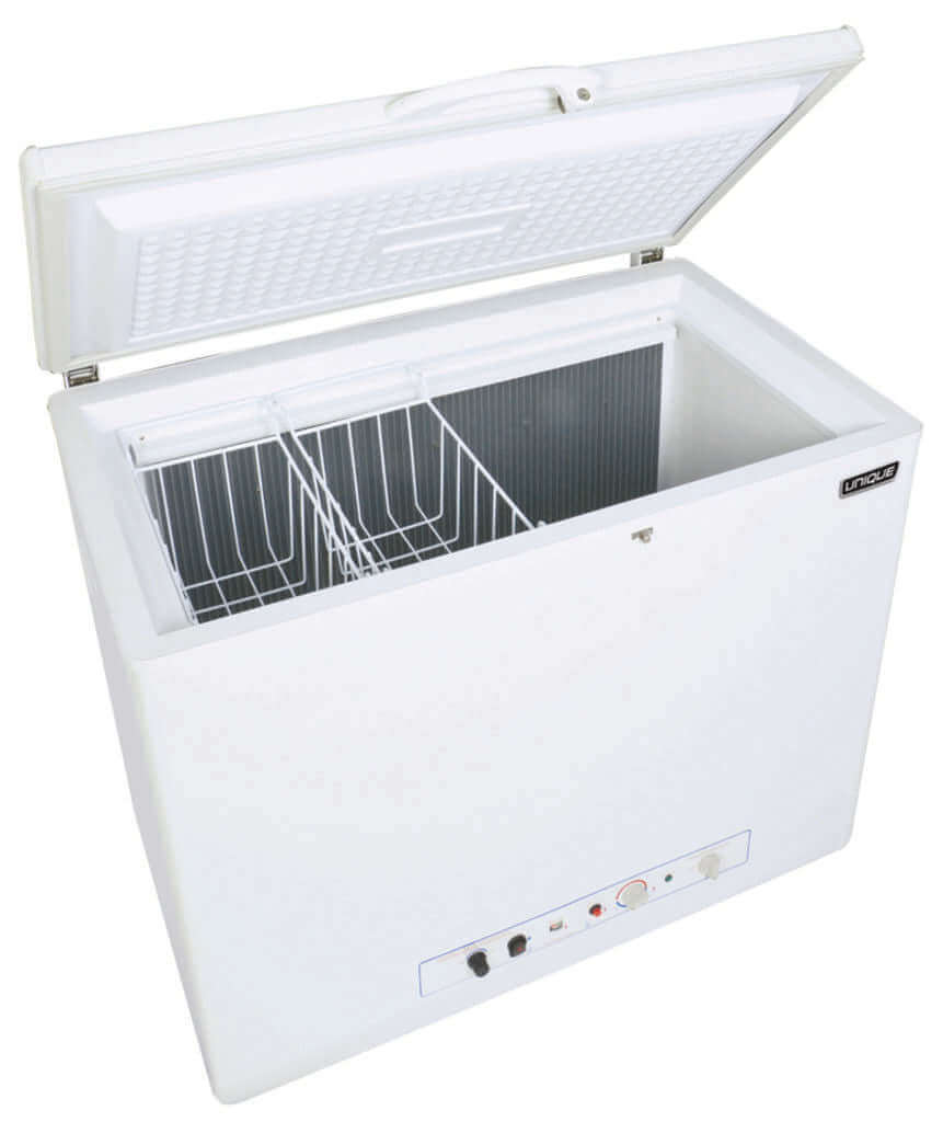 UNIQUE 6 CU/FT Propane Chest Freezer – Kitchen Appliances by Unique | Available at Cabin Depot USA