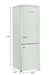 Unique Classic Retro 12 Cu/Ft Bottom-Mount Refrigerator with AC from Cabin Depot, featuring top-mounted fridge and retro design.