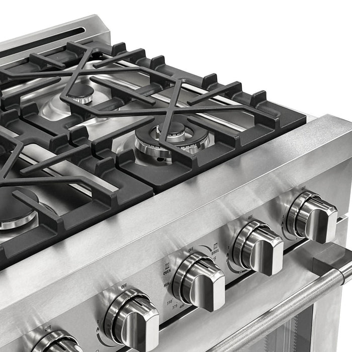 Unique 30" Off-Grid Propane Range Stainless Steel