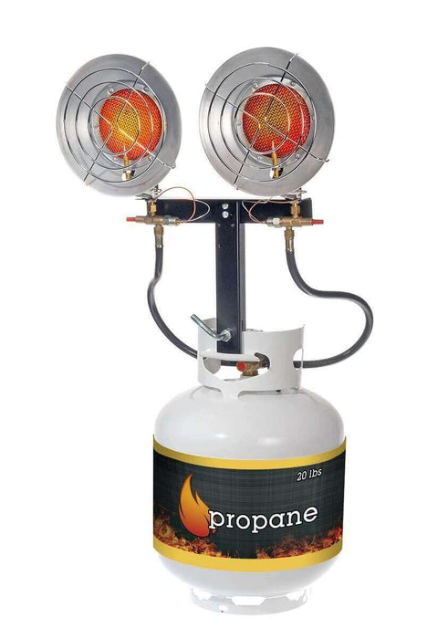 Martin Two Burner Infrared Propane Heater Off-Grid — The Cabin Depot