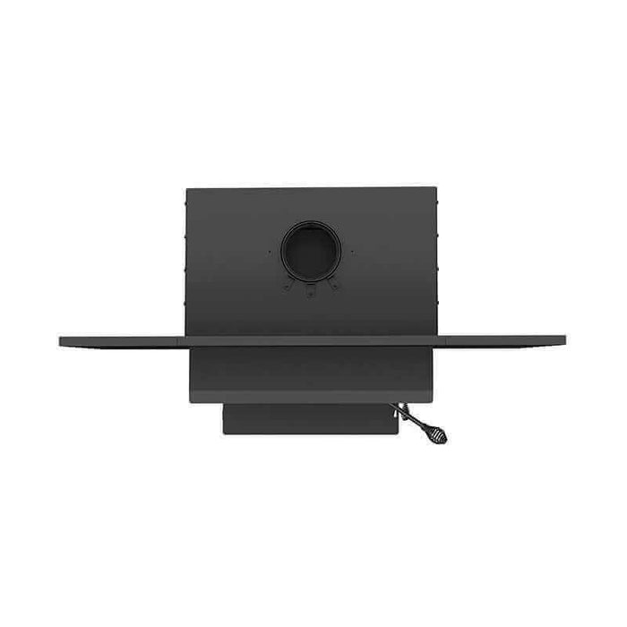 Century CW2900 wood stove with faceplate, featuring a stainless steel top heat protector and cast iron door from Cabin Depot.