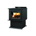 Century FW3500 Wood Stove for cabins from Cabin Depot, EPA certified, fits 22-inch logs, heats 1,000-2,700 sq. ft.
