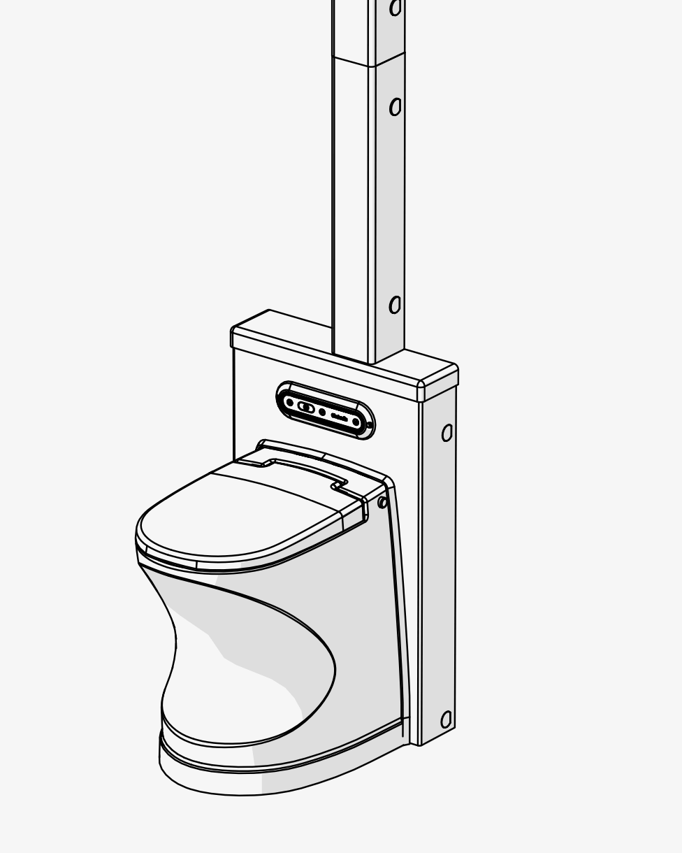 Cinderella Travel Build-In-Box installation kit illustration for Cabin Depot