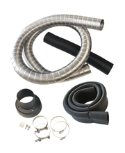 Cinderella Travel Installation Kit with pipes and components for RVs, boats; available at Cabin Depot.