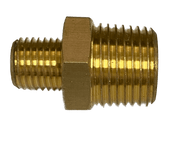 Cinderella 1/4"-1/2" Brass Connector for Cabin Depot, ideal for converting couplers in Freedom GAS systems.