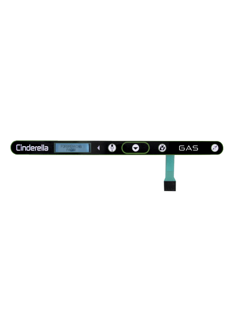 Cinderella Gas Control Panel With Display for Cabin Depot, fits Cinderella Freedom models, high-quality gas control system.