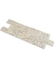Cinderella 90 x 75mm insulation fabric for catalytic converter from Cabin Depot, designed for Cinderella Freedom and Comfort models.