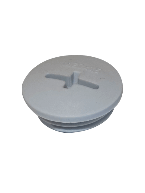 Cinderella M20 Polyamid Cover Cap, external thread, for Freedom & Comfort models. Available at Cabin Depot.