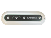Cinderella Travel Control Panel replacement for cabin toilets, available at Cabin Depot. Ideal for upgraded functionality and design.
