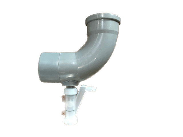 Cinderella Ball Valve Siphon for cabin installation, included in Freedom Ventilation Kit, offered by Cabin Depot.