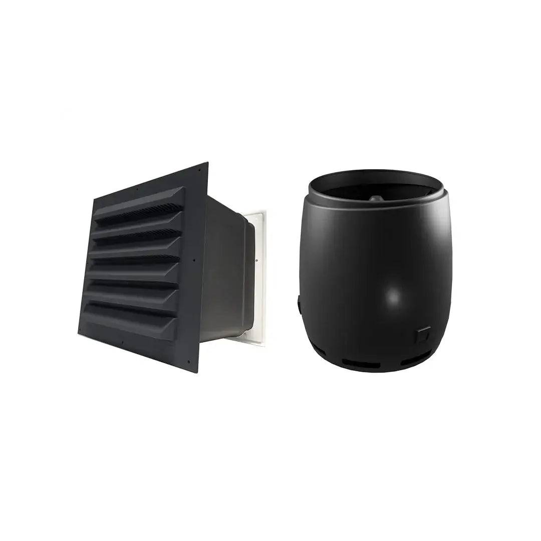 Cinderella Freedom Accessory Kit with air valve and flue terminal cap for improved airflow at Cabin Depot
