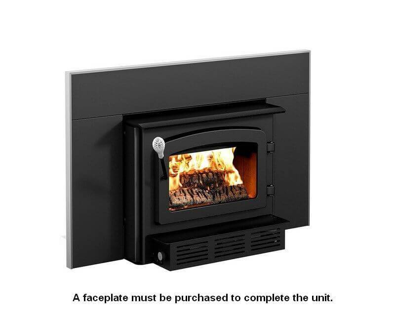 Drolet Escape 1800-I Wood Insert heating up to 2,100 ft², efficient fireplace by Cabin Depot, free shipping, pre-order available.