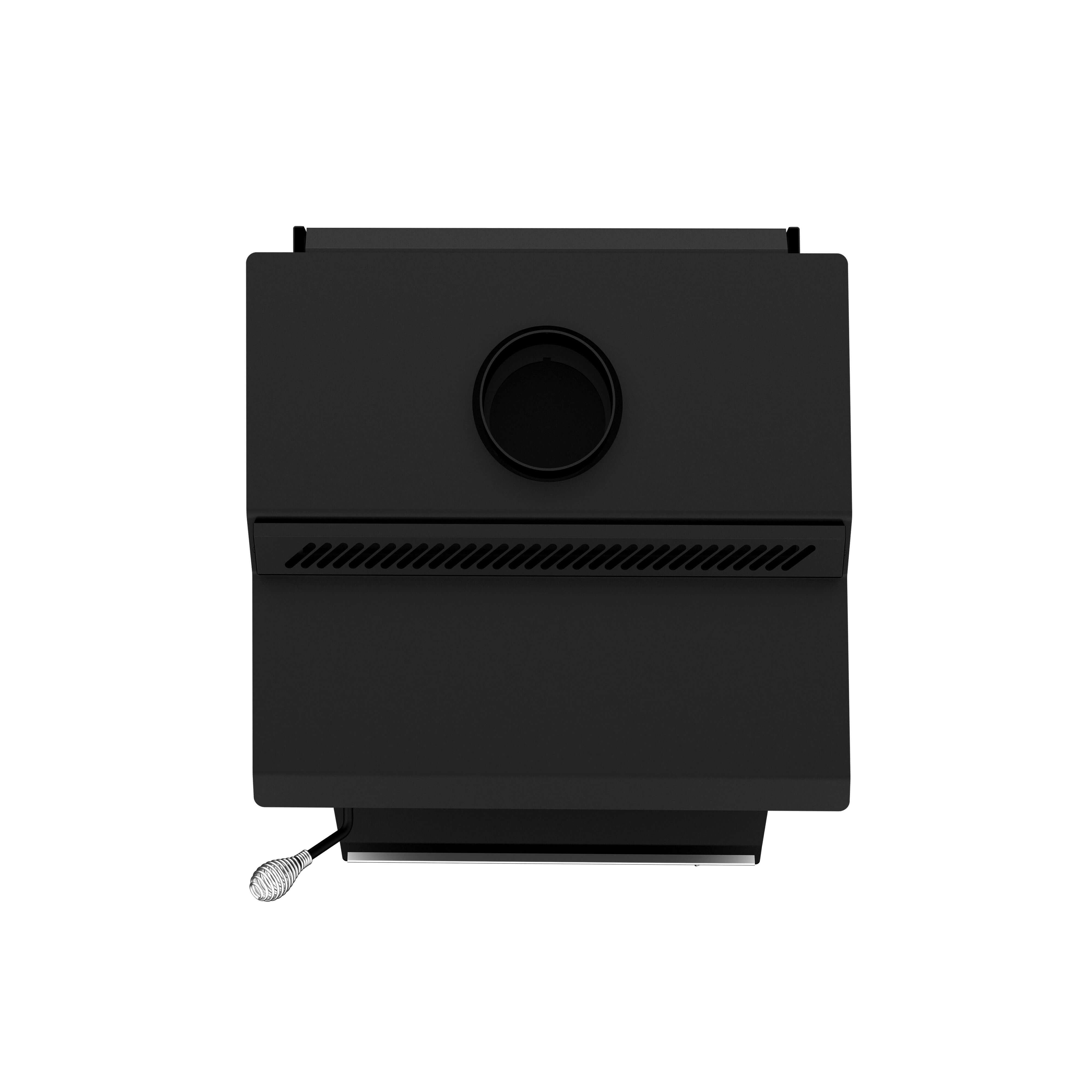 Drolet HT-3000 Wood Stove Top View, 110,000 BTU/h, EPA Certified, Available at Cabin Depot