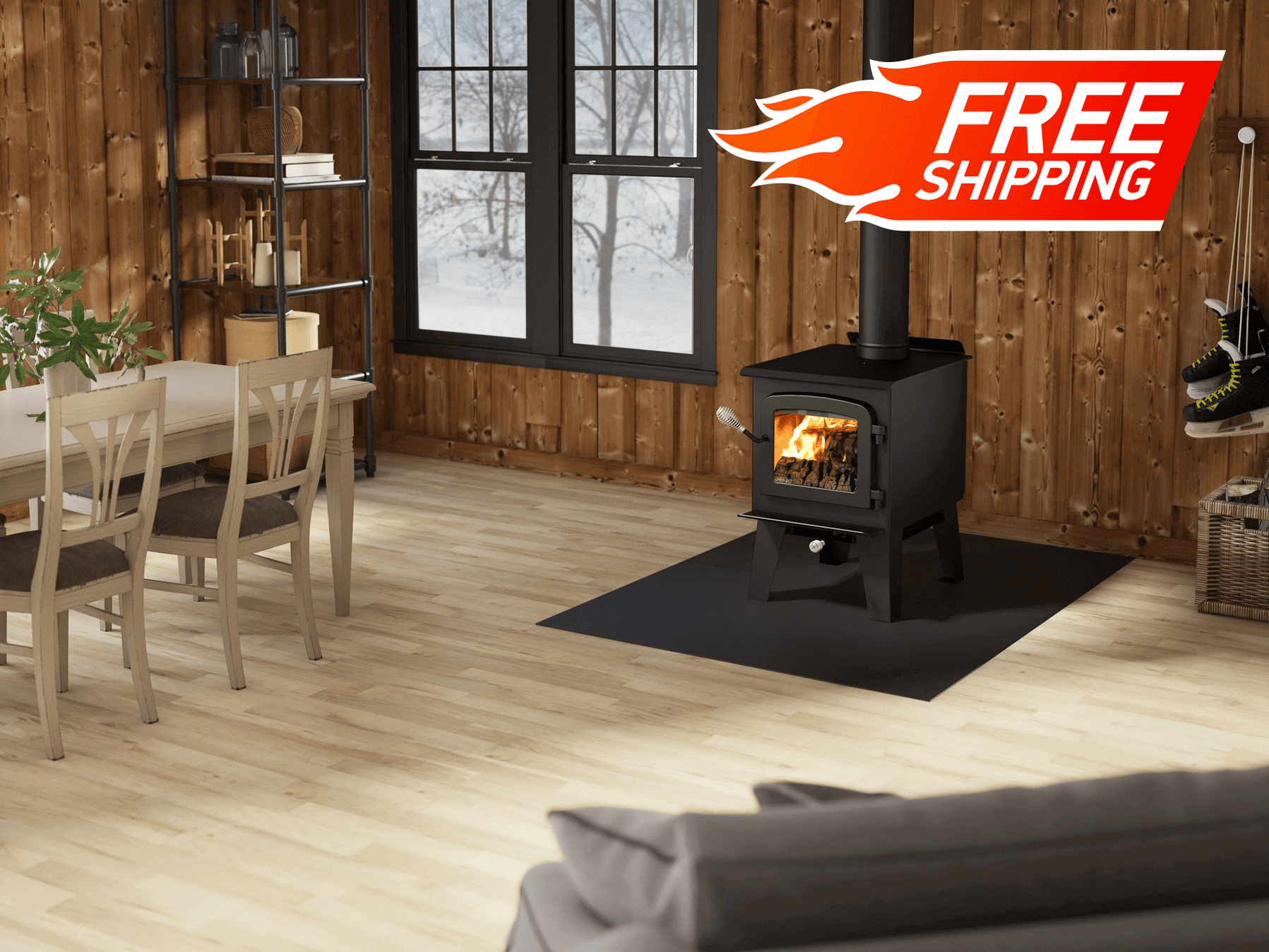 Wood Stoves, Cookstoves & Inserts for Off-Grid Living — The Cabin Depot