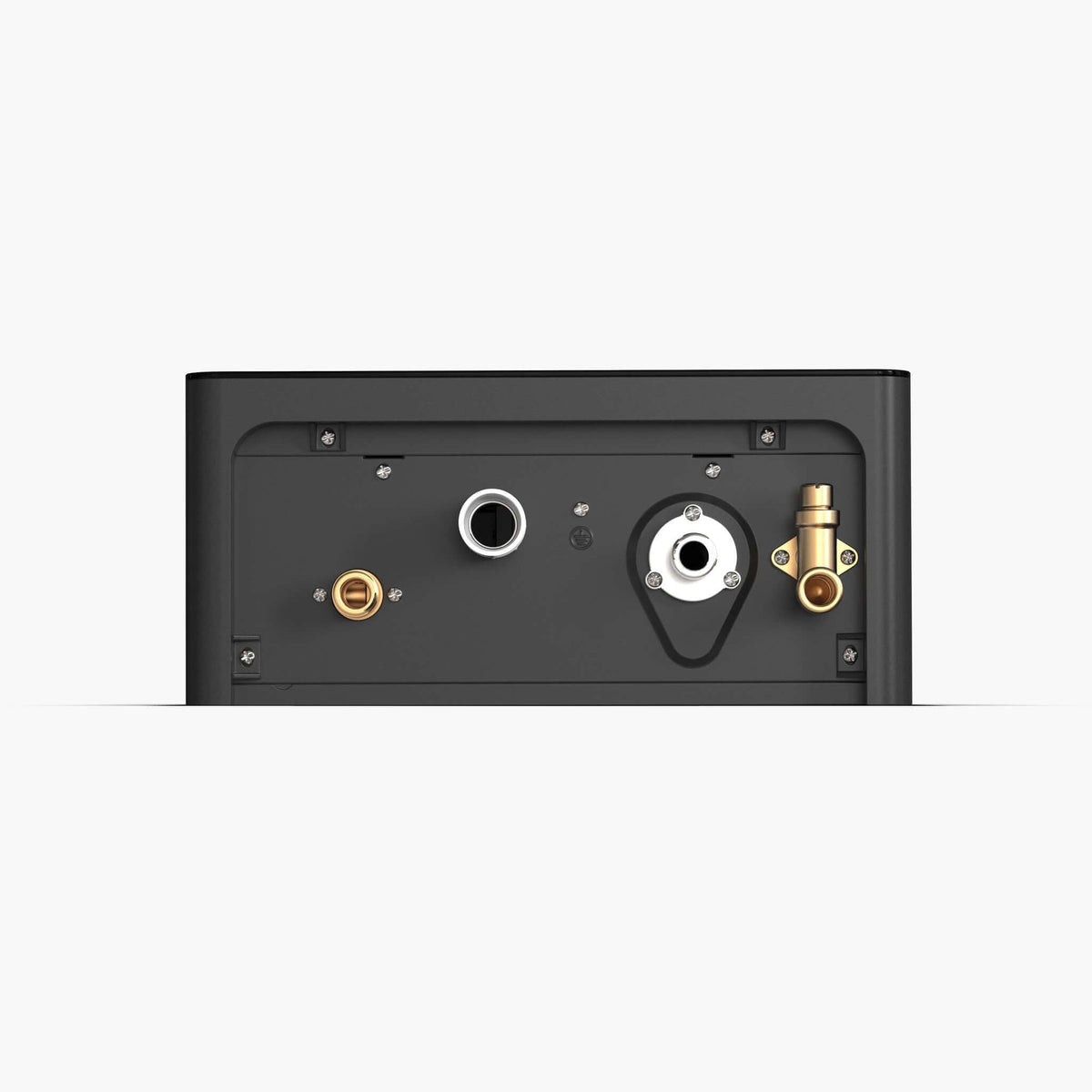 Back view of Eccotemp 4.5 GPM SmartHome Liquid Propane Tankless Water Heater, available at Cabin Depot.