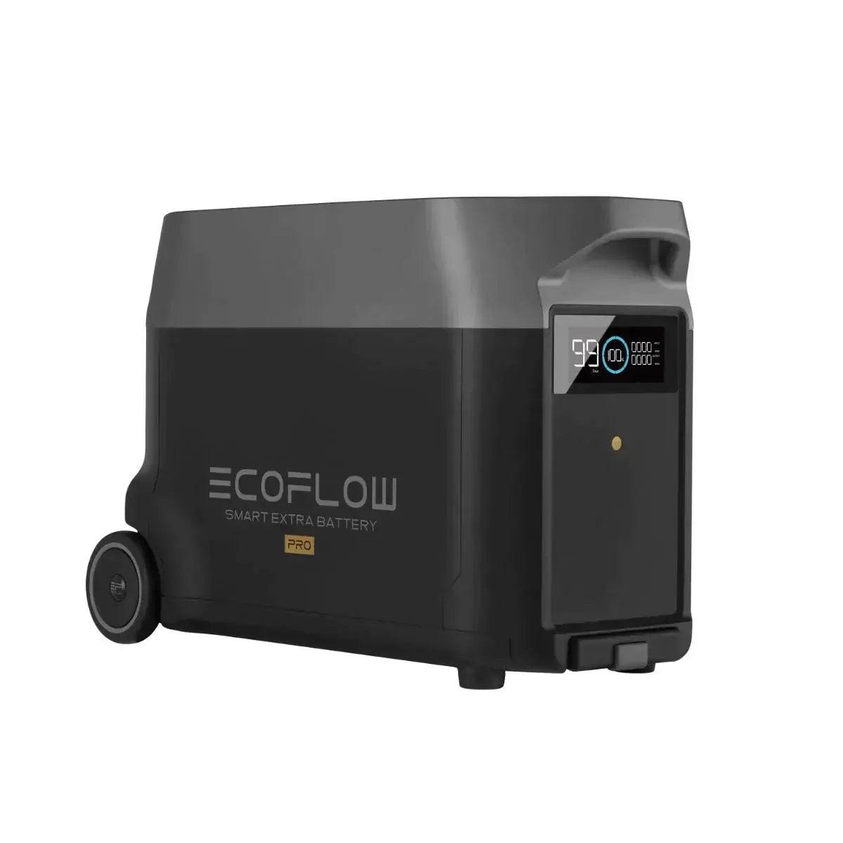 EcoFlow DELTA Pro Smart Extra Battery, Expandable to 7200Wh at Cabin Depot, Ideal for Off-Grid Solar Recharging.