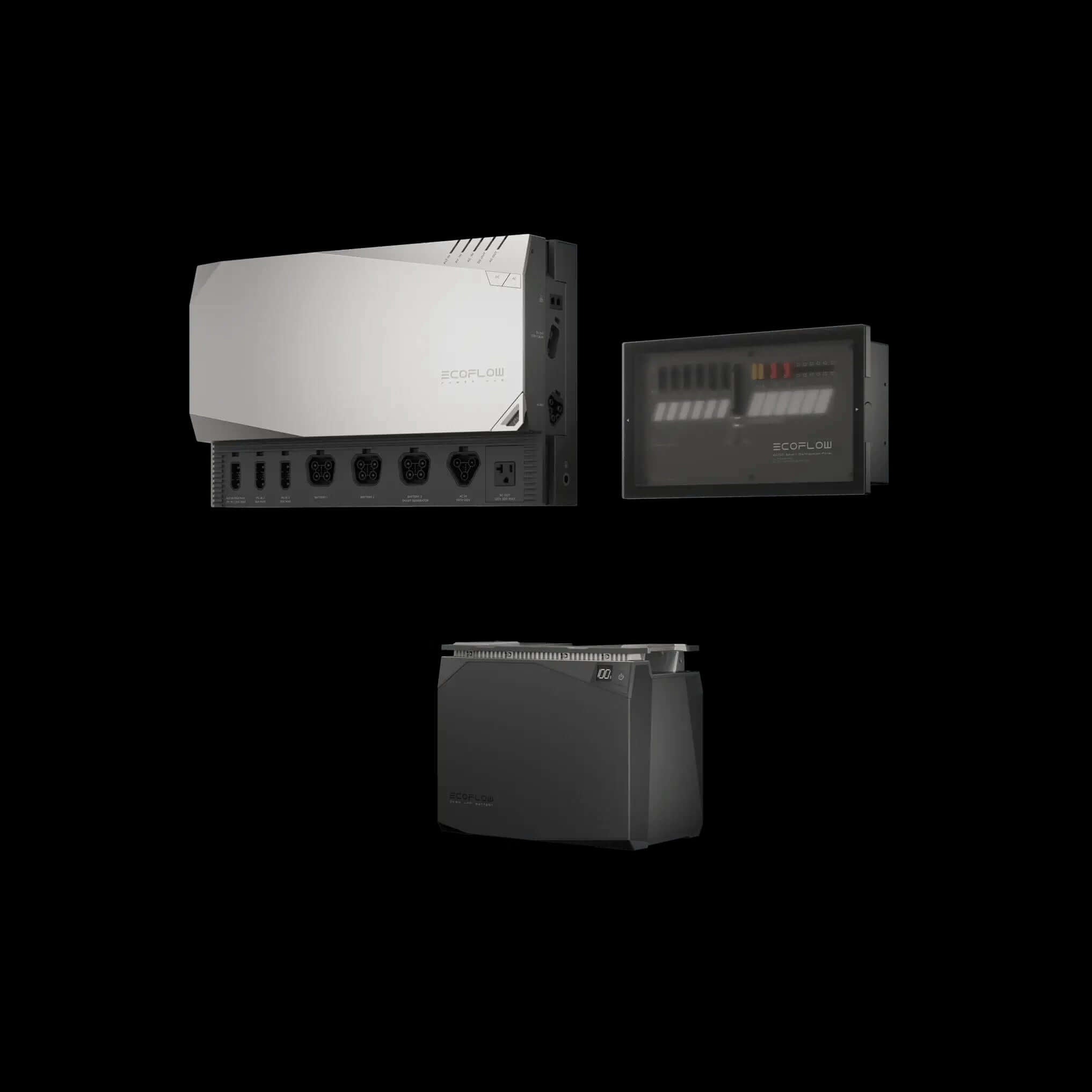 EcoFlow 2kWh Power Kit Combo 4 from Cabin Depot for RVs and tiny homes, integrated plug-and-play power solution.