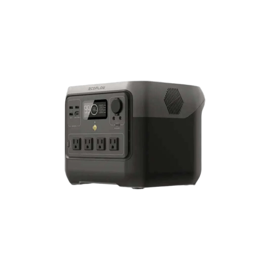 EcoFlow RIVER 2 Pro Power Station with X-Stream Charging at Cabin Depot - Portable and fast charging solution for campers in Canada.