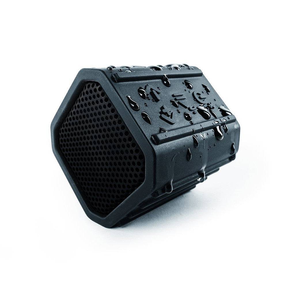 ECOXGEAR ECOPEBBLE orange waterproof Bluetooth speaker, available at Cabin Depot, perfect for outdoor and water activities.