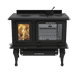 J.A. Roby Marmiton Wood Burning Cookstove at Cabin Depot, eco-friendly appliance for cabins, EPA-certified, traditional design